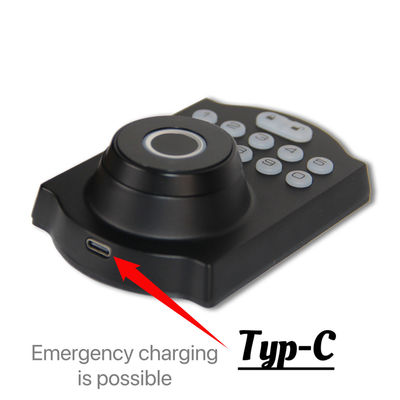 Aluminum Alloy Residential Electronic Lock Fingerprint Smart Lock Tuya App