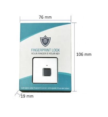 Intelligent Smart Lock Fingerprint Padlock Zinc Alloy Material