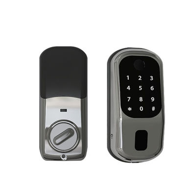 Mobile App Remote Wifi Door Lock , Zinc Alloy Electronic Fingerprint Lock