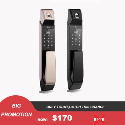 Household Intelligent Biometric Electronic Door Lock , Fingerprint Password Door Lock