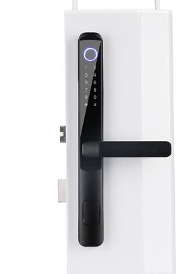 Fingerprint Biometric Security Smart Door Lock SUS304 / Aluminum Alloy
