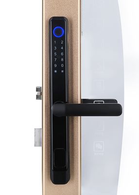 Home Sliding Smart Door Lock Electronic Fingerprint Door Lock