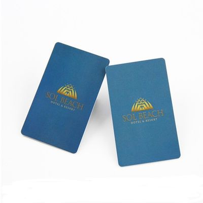 Waterproof / Weatherproof Hotel Door Lock Card Customized logo