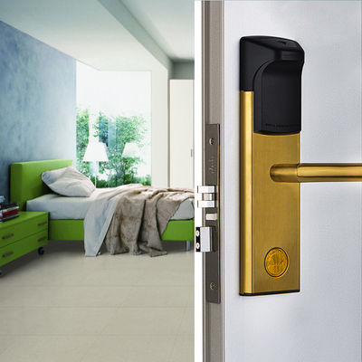 RFID Card Reader Door Lock Stainless Steel Intelligent Electronic Lock