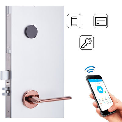 RFID Security Door Locks / Smart Hotel Room Electronic Door Locks