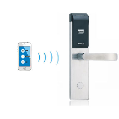 RF Card Smart Hotel Lock 3.5kgs Electronic Card Access Door Locks