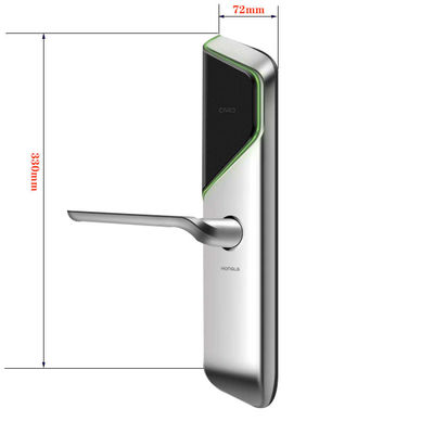 Aluminum Alloy Smart Hotel Lock  Electronic Key Card Door Locks