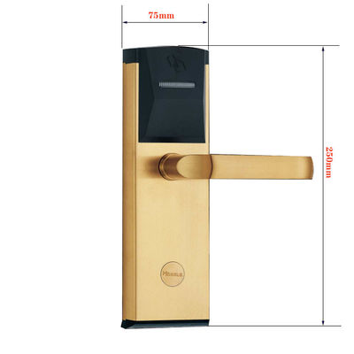 Smart Hotel Access Control Door Lock / RFID Electronic Lock