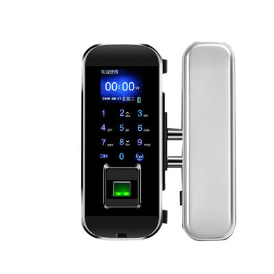 Biometric keyless entry door lock fingerprint Door Lock For Glass Door