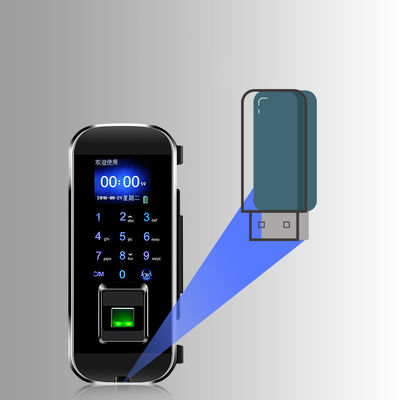Biometric keyless entry door lock fingerprint Door Lock For Glass Door