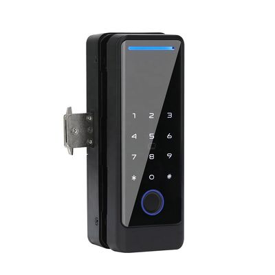 Sliding Glass Door Smart Lock Tuya APP Bluetooth Fingerprint Rim Lock