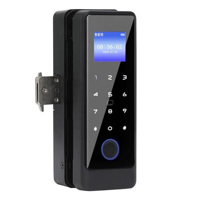 Sliding Glass Door Smart Lock Tuya APP Bluetooth Fingerprint Rim Lock