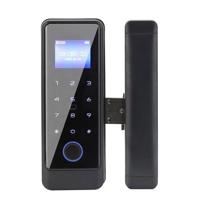 Sliding Glass Door Smart Lock Tuya APP Bluetooth Fingerprint Rim Lock