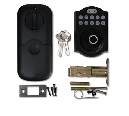 TUYA App Glass Door Smart Lock Aluminum Alloy Household Wooden Door Digital Lock