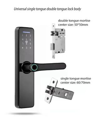 Intelligent Push Pull Door Lock Tuya WiFi Smart Keyless Entry Door Lock