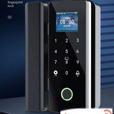 Frame Frameless Sliding Door Smart Lock / Glass Door Mortise Lock