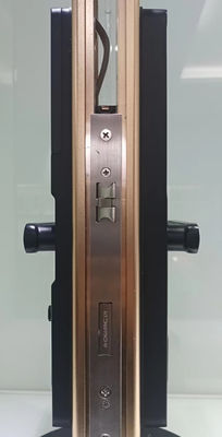 Smart Door Lock Broken bridge aluminum lock black