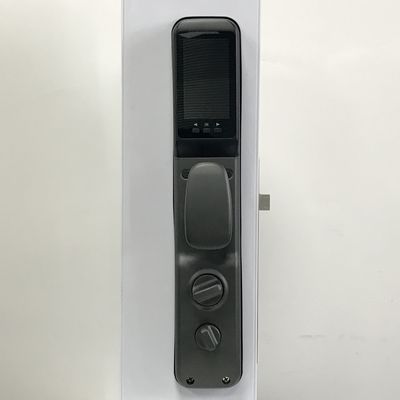Cerraduras de aleación de aluminio con reconocimiento de dedos, cerradura de puerta biométrica inteligente Wifi