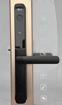 Digital Keyless Door Handle Lock / Smart Door Lock For Hotel