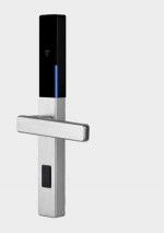 Hotel Style Door Security Lock / Silver RFID Entry Door Lock