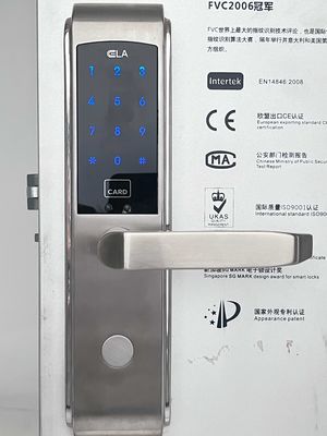 Fermeture de porte intelligente Fermeture électronique de porte avec hôtel à commande à distance
