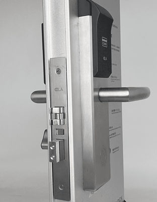 Silberner RFID-Smart-Türschloss / 304 Edelstahl Hotelkartenleser Türschlösser