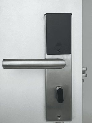 Silberner RFID-Smart-Türschloss / 304 Edelstahl Hotelkartenleser Türschlösser