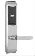 Silver Hotel Room Locks Electronic Hotel Style Door Lock