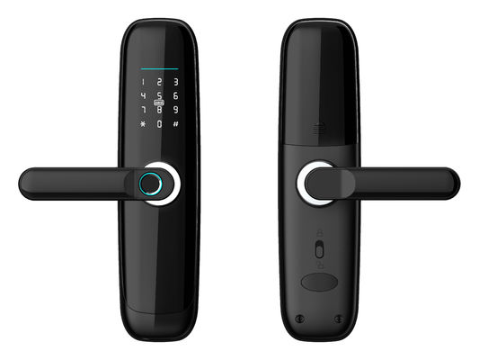 Fingerprint Biometric Door Lock Smart Aluminum Alloy Material