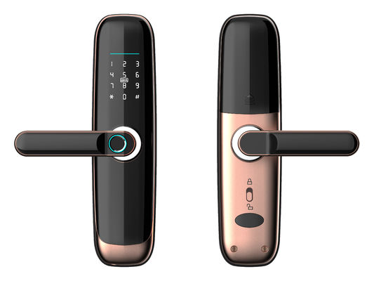 Fingerprint Biometric Door Lock Smart Aluminum Alloy Material