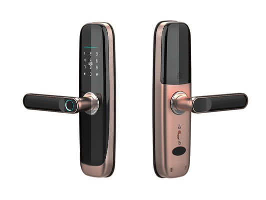 Fingerprint Biometric Door Lock Smart Aluminum Alloy Material