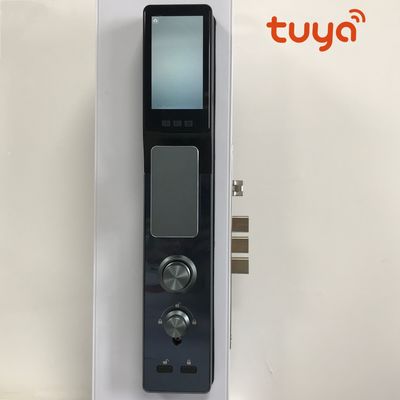 Smart Fingerprint House Door Lock Face Recognition Aluminum Alloy Material