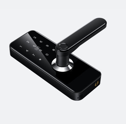 Black Bluetooth Smart Door Lock / Fingerprint Door Lock