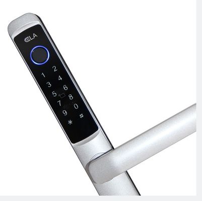 Smart Door Lock Broken bridge aluminum lock black
