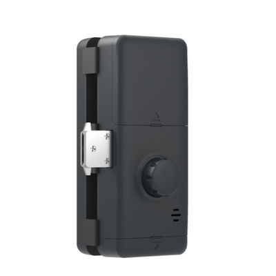 House Fingerprint Glass Door Smart Lock Black Color