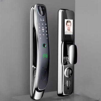 2024 heiß verkaufte Tuya Smart Locks 3D-Gesichts-Fingerabdruck-Schloss Erkennung Digitaler Passwort vollautomatisches Smart-Türschloss
