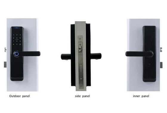 Waterproof WiFi App Smart Door Lock ELA E-515 Biometric Lock Fingerprint Door Handle