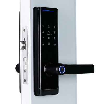 Smart Key Wifi Intelligent Electronic Security Door Lock Fingerprint Lock With Remote Control App For Residence Office