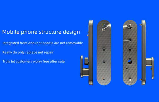 ELA E-556 Automatic Door Smart Lock Opens By Touch Without Pressing Handle