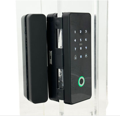 Digital High Security System Nfc Card Smart Phone Fingerprint Password Key Glass Door Lock E-G190