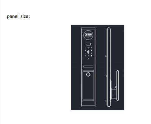 Tuya Fingerprint Card Key Factory Manufacture OEM High quality aluminum alloy Bluetooth customized body Smart Door Lock