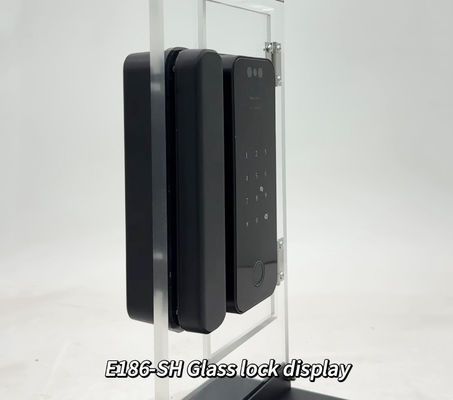 ELA New electronic wireless glass key lock smart fingerprint Tuya App digital 3D face recognition sliding door lock