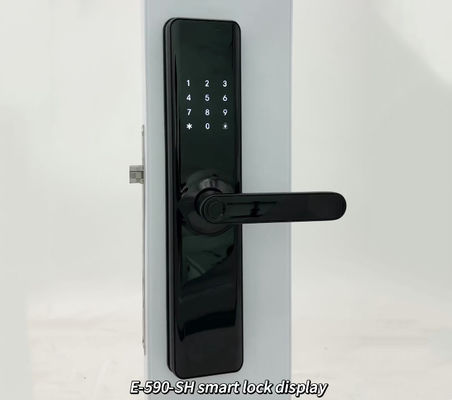 ELA Waterproof Outdoor Anti Theft Electronics Push Lock Smart Fingerprint Digital Safe Door Lock For Home Smart DoorLock