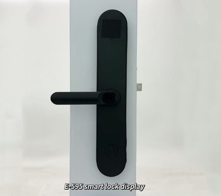 ELA E-595 High Quality TUya Wifi Digital Fingerprint Keyless Access Smart Home Handle Lock