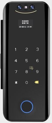 Tuya WiFi Stop aluminiowy Szklany zamek drzwiowy dla domu 2 lata gwarancja,E-186-3D