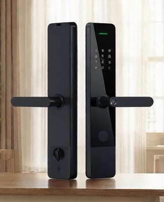 Motise Center Distance 70x95mm Smart Hotel Lock with Card Code Key Fingerprint and smartPhone Unlock Method Operating Temperature -10°C To 50°C