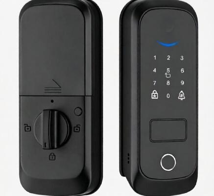 Motise Center Distance 70x95mm Smart Hotel Lock with Card Code Key Fingerprint and smartPhone Unlock Method Operating Temperature -10°C To 50°C