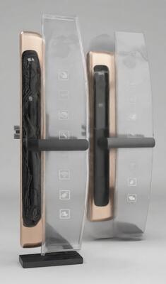 Motise Center Distance 70x95mm Smart Hotel Lock with Card Code Key Fingerprint and smartPhone Unlock Method Operating Temperature -10°C To 50°C