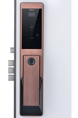 Operating temperature minus 10 degrees Celsius to 50 degrees Celsius Smart Hotel Lock designed for door thickness 35 to 90 millimeters ensuring hotel security