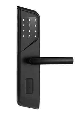 Cloud Enabled Electronic Door Lock Black Secure Security Solution Suitable for Residential and Business Applications